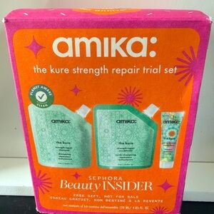 amika travel repair hair set -The Kure Strength repair trial set with Bonus Oil